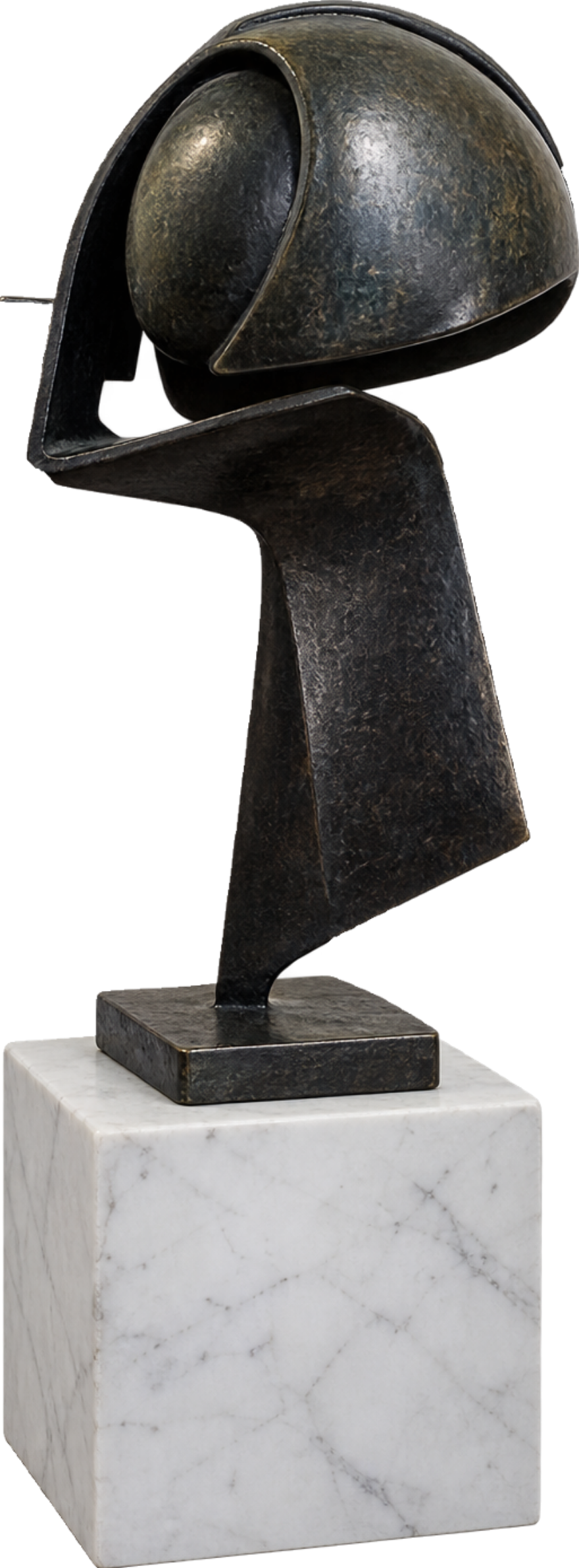 Cabeza — escultura de José Duverger